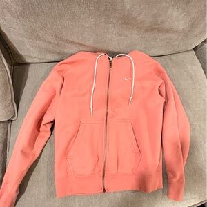 Nike Women's Peach Pink Bomber Jacket